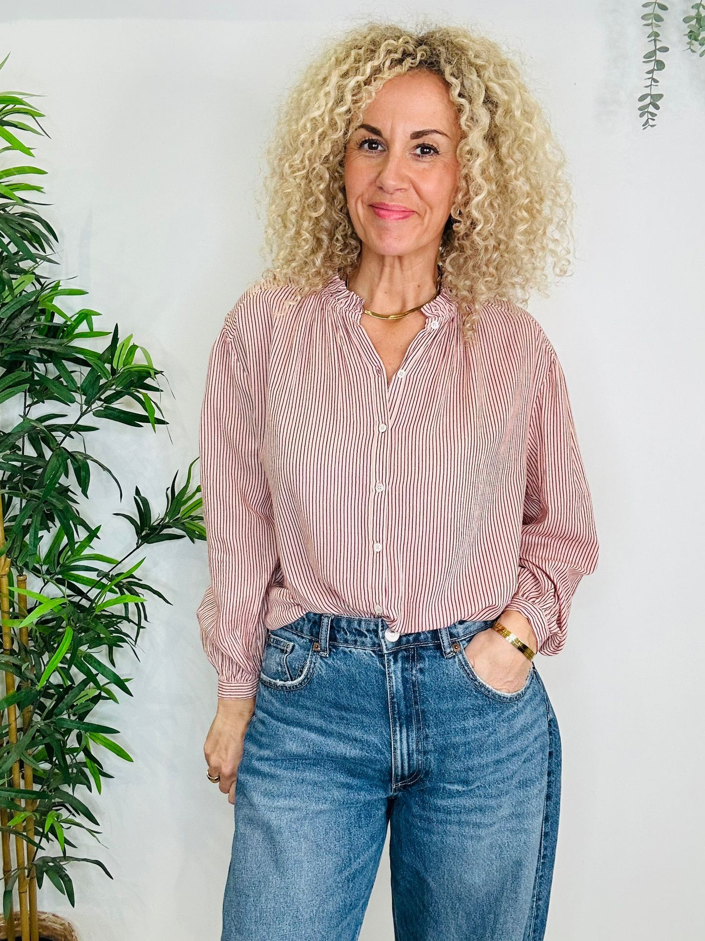 Striped Shirt - Size S