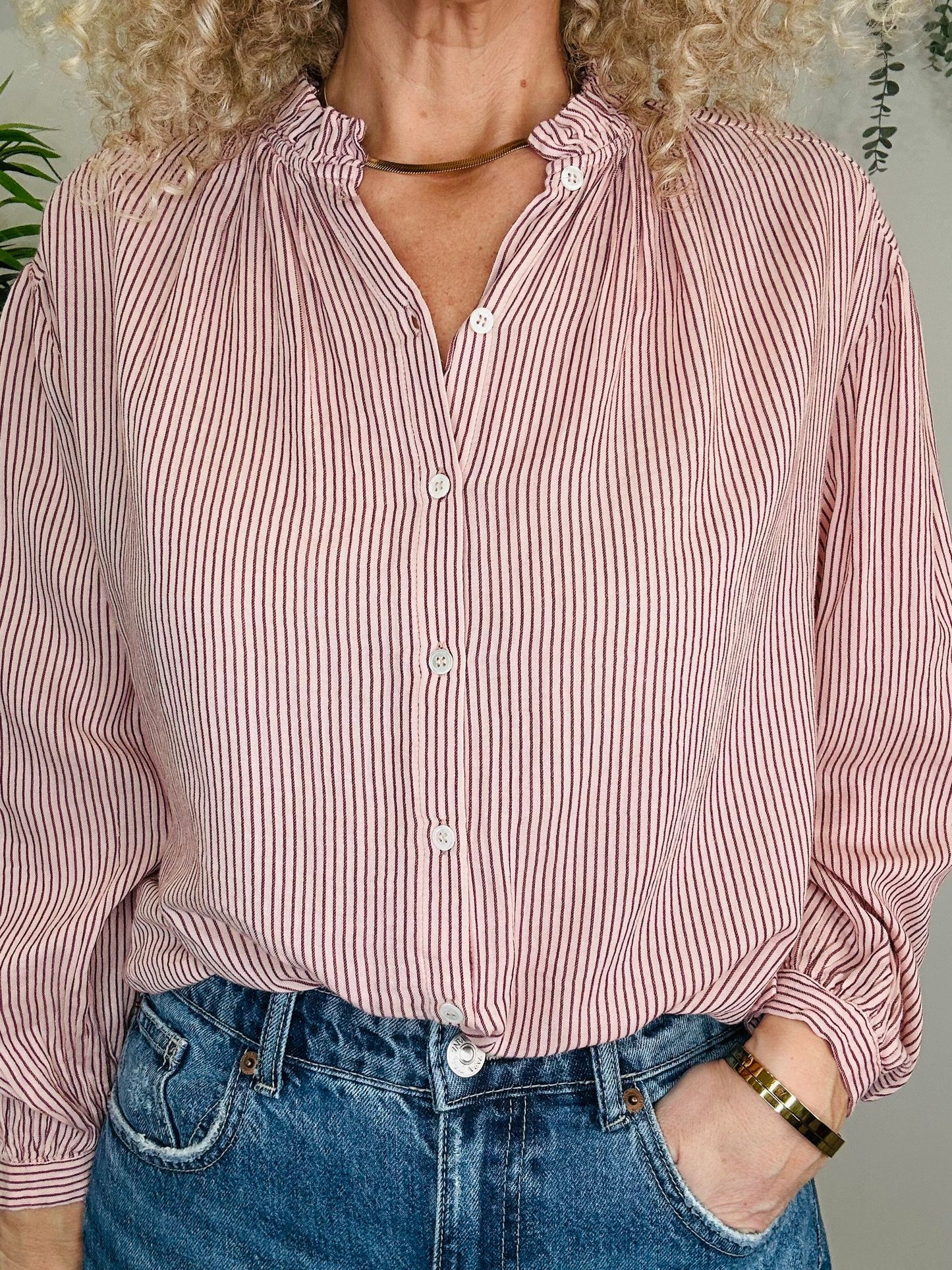 Striped Shirt - Size S