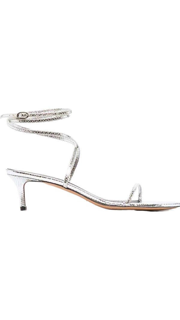 Aridee Metallic Sandals - Size 39