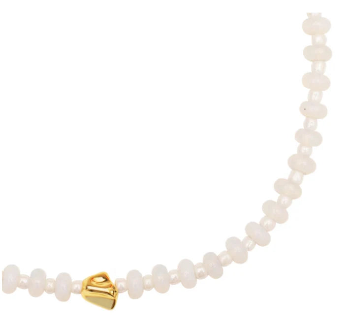 Tokyo Choker - White Opal
