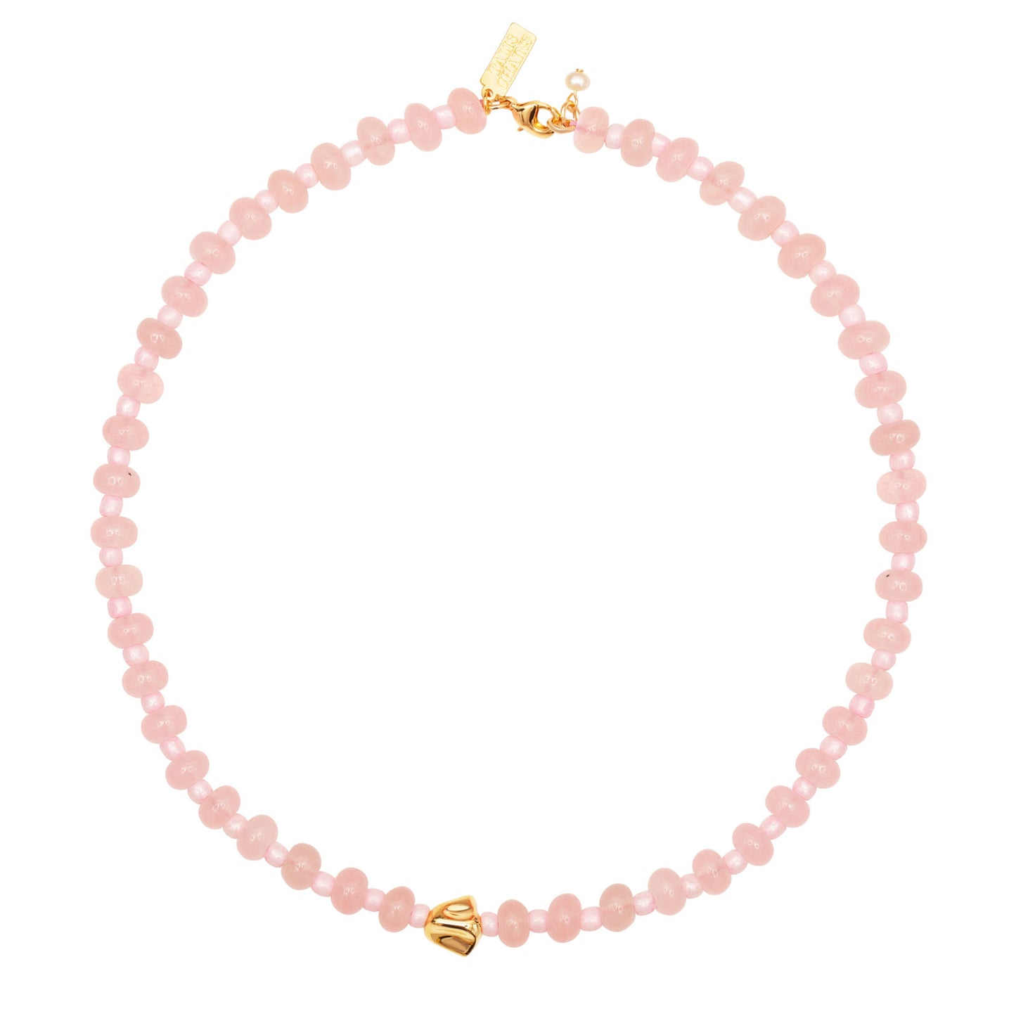 Tokyo Choker - Pink Quartz