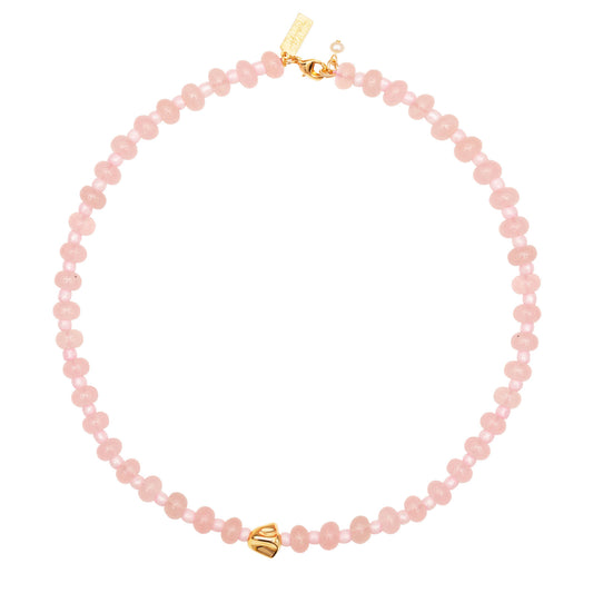 Tokyo Choker - Pink Quartz