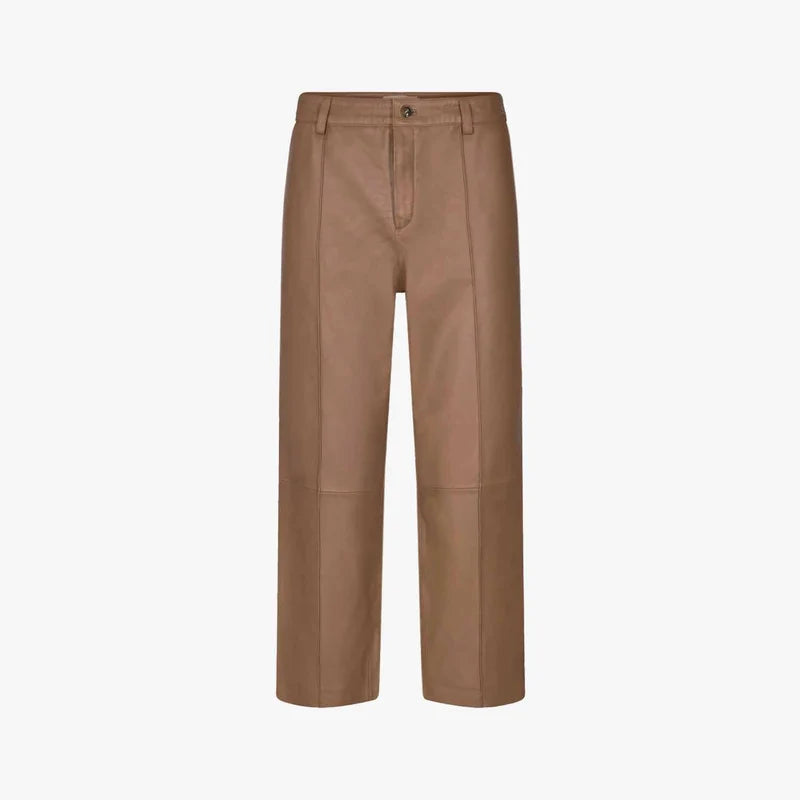 Leather Como Trousers - Size 34