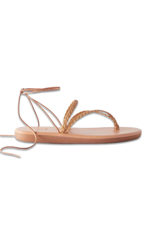 Plage Braided Leather Sandals - Size 36