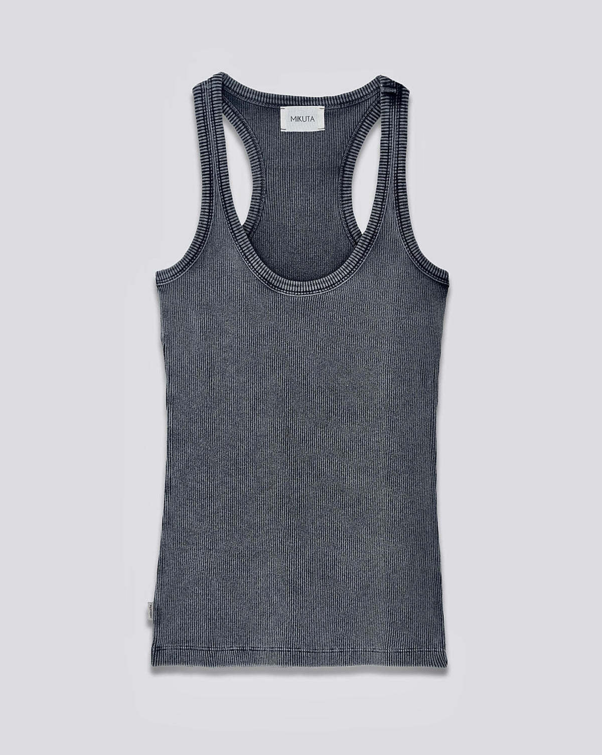 Ribbed Leggings & Vest Set - Size M